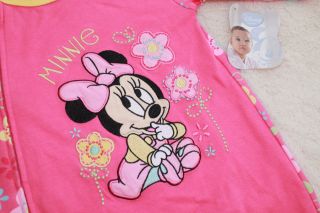 Disney Baby Toddler Girls Sleeper Footed One Piece Pajamas Size 6M