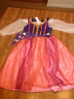  Esmeralda Gypsy Fancy Dress Costume Girls Large New