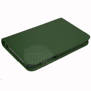 Green Executive Genuine Leather Case for Dell Streak 7