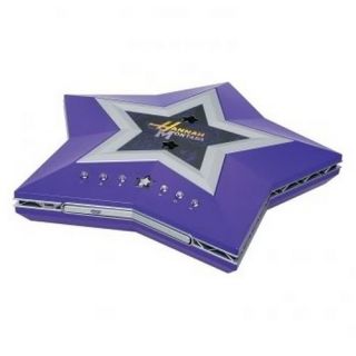 Purple Disney HM600D Hannah Montana Star DVD Player