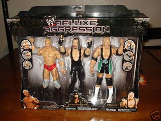 WWE Classic Deluxe Aggression 3 Pack Figure