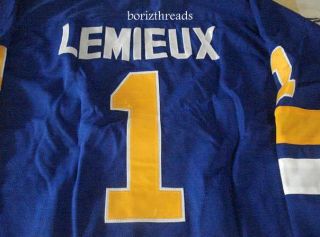 Denis Lemieux Hockey Jersey Stitch Sewn Any Size Player Custom New