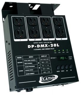 american dj dp dmx20l dmx 4ch controller pack 600w