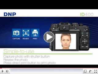 DNP ID400 Wireless Passport Photo System w/ Canon G12 Camera