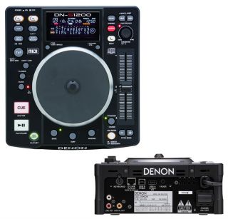 DENON DJ DN S1200 COMPACT CD / USB MEDIA AUDIO PLAYER & MIDI