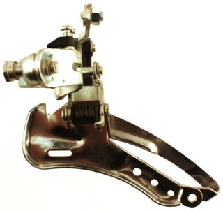 DNP Front Derailleur Double 28 6 Clamp Bottom Pull New
