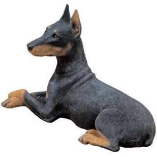 Sandicast Dog Figurine Sculpture Doberman Pinscher Dobie