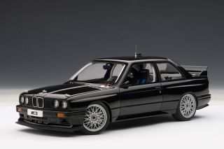  BMW M3 E30 DTM Plain Body Version Black 1 18 89247 Diecast Car