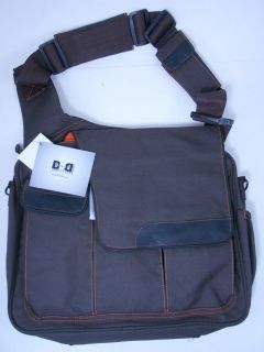 DIAPER DUDE Diaper Bag for Dad Messenger II With Flap Brown 1900
