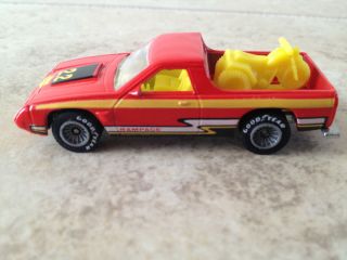 Mint 1983 Hot Wheels Real Riders Dodge Rampage Goodyear Rubber Wheels