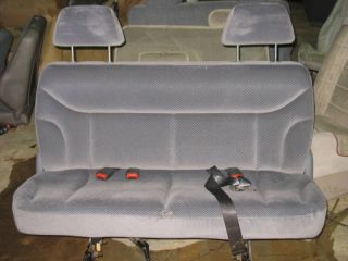 Dodge Caravan Seat Seats Bench 2000 1999 1998 96