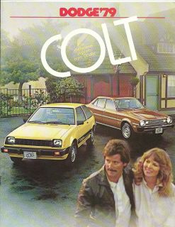 Vintage 1979 Dodge Colt Color Dealers Brochure 