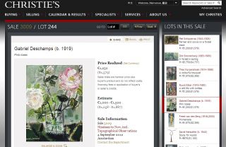Gabriel Deschamps 1919 Listed French Artist Original Frame w