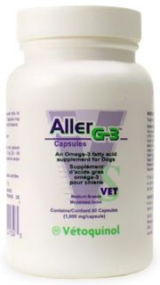 Vet Solutions Aller G 3 Supplement for Medium 60 Capsules