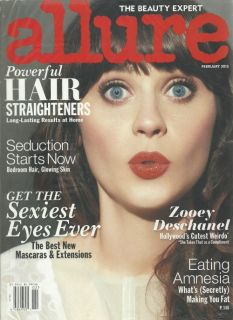  Magazine February 2012 Zooey Deschanel, Seduction Starts Now   Sealed