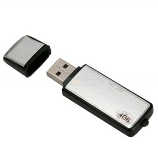  Voice Recorder Pen Dictaphones USB Flash Memory Disk Black