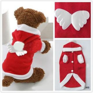  Christmas shirt Hoodie Tee small dog pet clothes Apparel XS S M L