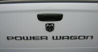Dodge RAM Power Wagon Tailgate Nameplate Emblem Mopar