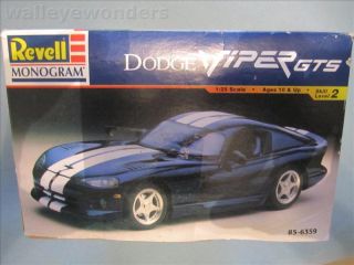 Dodge Viper GTS Revell Plastic Model Car 1 25 Scale Kit