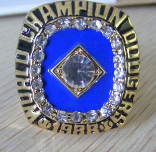 1988 Los Angeles Dodgers Championship Ring Sz 11 World Series Replica