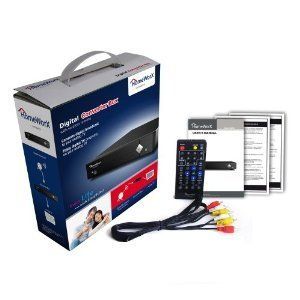 New Homeworx ATSC Analog to Digital TV Converter Box with Analog Pass