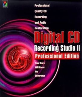 Digital CD Recording Studio II 2 Pro Professional PC CD music audio