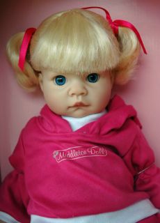  Middleton Blonde Reagan 19 Toddler Girl Vinyl Doll New in Box