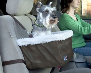 Small Dog Up to 18 lbs Pet Lookout Booster Car Safety Seat Carrier