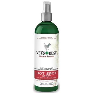 Vets Best Hot Spot Itch Relief Spray for Dogs 8 Oz