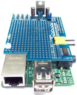 Proto Plate Raspberry Pi Breakout Proto Board I2C SPI UART