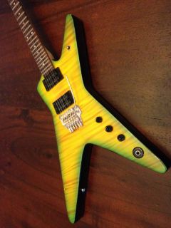 Dimebag Darrell Washburn Dime Slime Miniature Guitar Replica