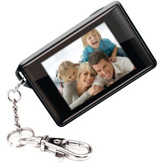 Coby DP180BLK 1 8 Keychain Digital Photo Frame Black