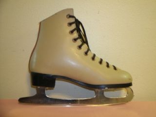 Dominion Leather Figure Skating Ice Skates Size 8 Womens 6 5 MenS