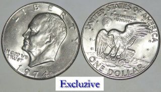  eisenhower 1974 dollar history the eisenhower dollar is a dollar coin
