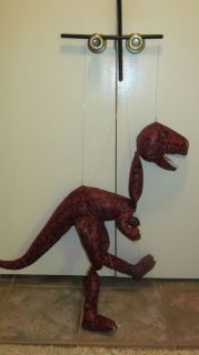Sunny Puppets Tyranosaurus Rex Dinosaur 38 Tall Marionette T Rex Cost