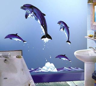 Undersea Dolphins Whales Under The Sea Wallpaper Mural