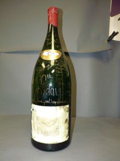  Bathazar 12 Litre Signed Huge 16 Magnum Display Bottle (empty) Wine