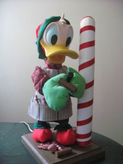  Disney Animated Motionette Christmas Holiday Donal Duck FLF