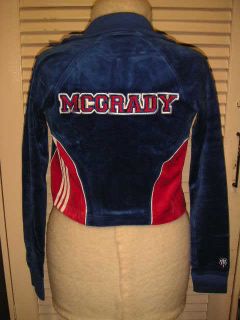 Brand New Adidas Girl Blue Tracy McGrady T Mac Jacket M