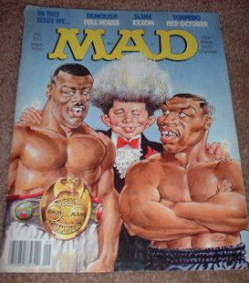 Mad Magazine 1990 Don King 297 Tyson Boxing Neuman See