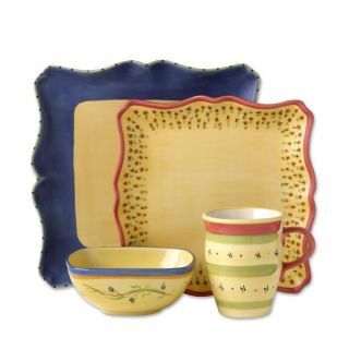  collection of dinnerware serveware and accessories that are brightly