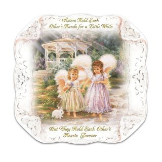 Dona Gelsinger Sisters Love Forever Collector Plate