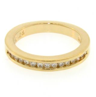 14k Diamond Anniversary Wedding Band Ring Retail $1 300