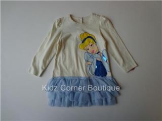 Disney Princess Girls Minnie Cinderella Belle Dora 12 18 24 Months 2T