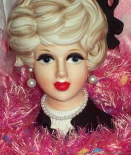 Napco Beauty Doris Day Headvase Head Vase Vintage 1950s Pristine NR
