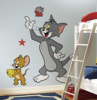  RMK1443GM   Hanna Barbera Tom & Jerry Giant Wall Decals Stickers Decor