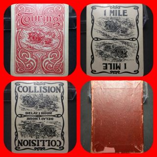   Touring The Great Automobile WALLIE DORR Historic Playing Cards Game