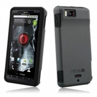 naztech vertex 3 layer cell phone cover black and gray