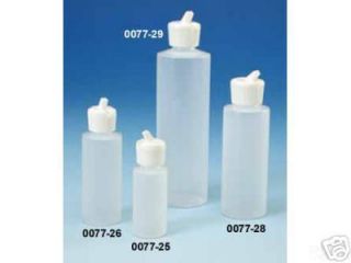 oz Plastic Bottles w Polytop Dispensing Caps 25