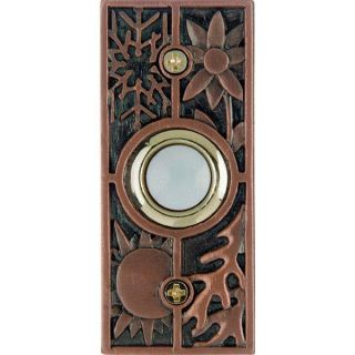 Carlon Copper Seasons Push Button Door Bell No DH1695L by Thomas Betts